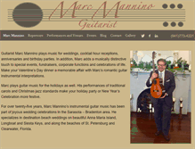 Tablet Screenshot of marcmannino.com